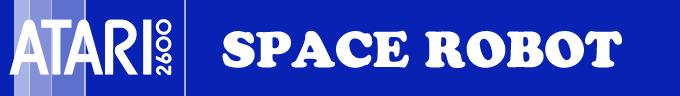 Space Robot logo for Atari 2600